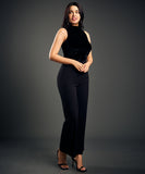 Flared Out Formal Black Pant