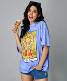 oversize blue the sun tshirt