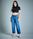 Relaxed Fit Mom Jean