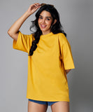 Oversize Mustard Tshirt