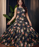 sleeveless tiered and gathered maxi 1