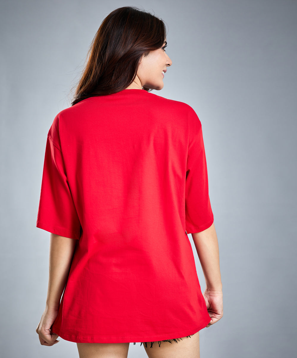 Oversize Red T-Shirt