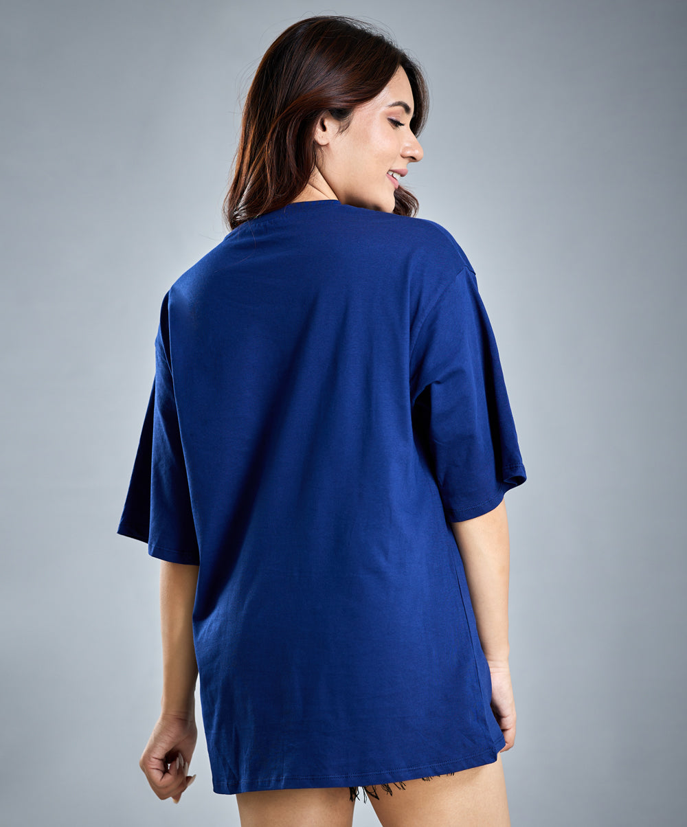 Oversize Navy T-Shirt