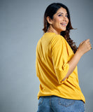 Oversize Mustard Tshirt