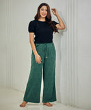 cotton drawstring waist culottes 1