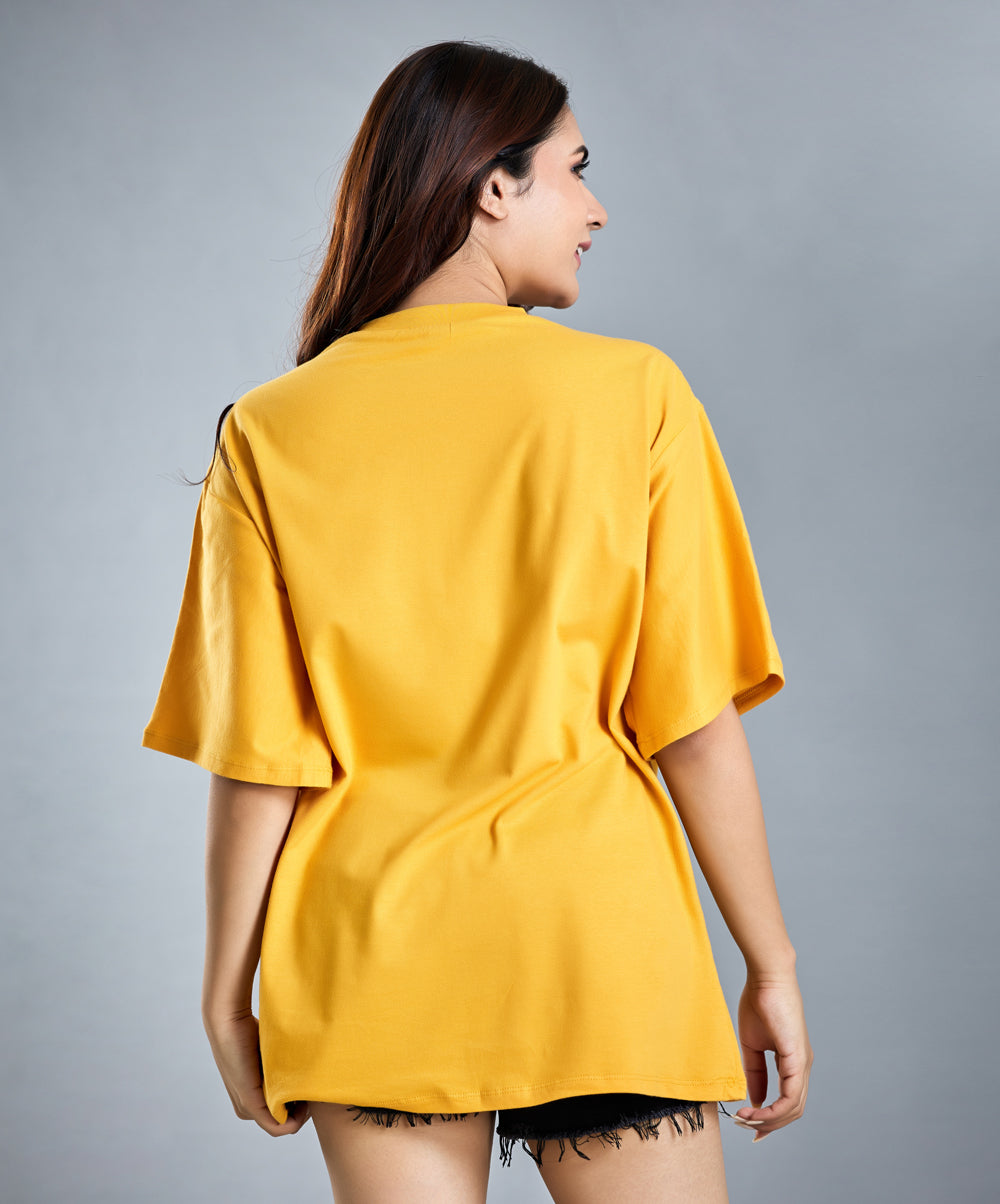 Oversize Mustard T-Shirt