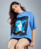 Oversize Light Blue T-Shirt