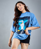 Oversize Light Blue T-Shirt